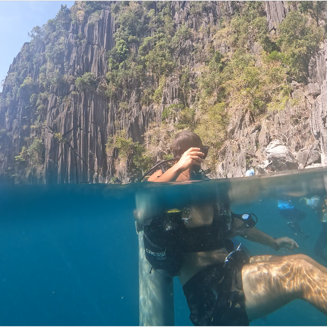 Surface of Barracuda Lake